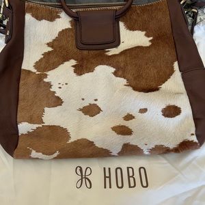 HOBO brand Sheila cow print
